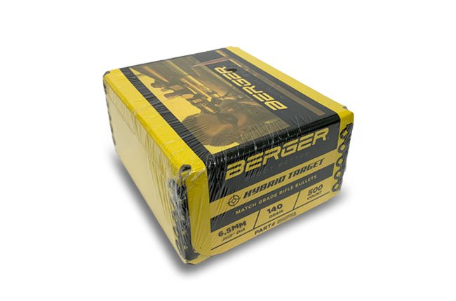 Berger Bullets - 6.5 Caliber - 140 Grain - Match Hybrid Target - (500 ...