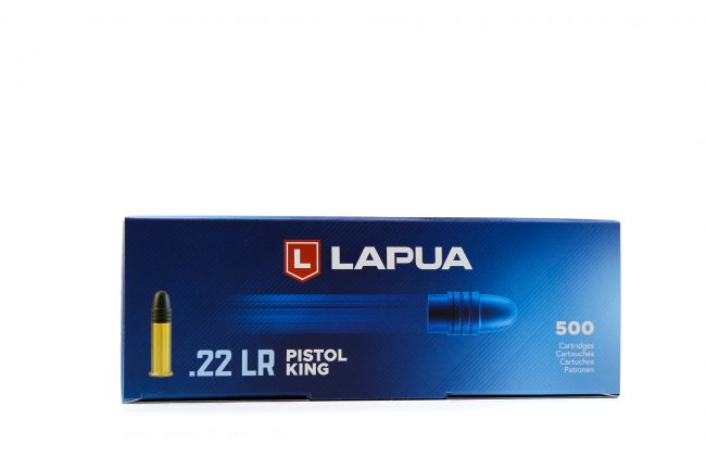 Lapua Pistol King Ammunition 22 Long Rifle (500)